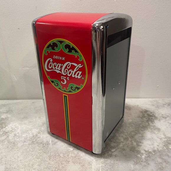 Coca-Cola napkin dispenser 50’s Diner Style RED1 - Picture 1 of 7
